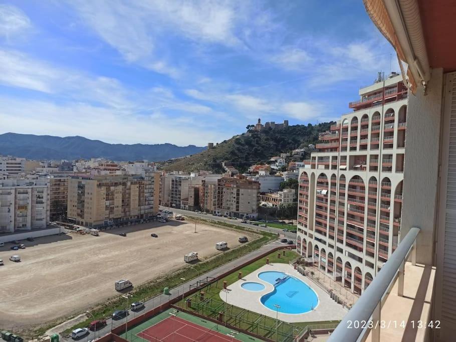 Apartamento Espectacular Terraza Y Vistas En 1A Linea De Playa Cullera Exterior foto